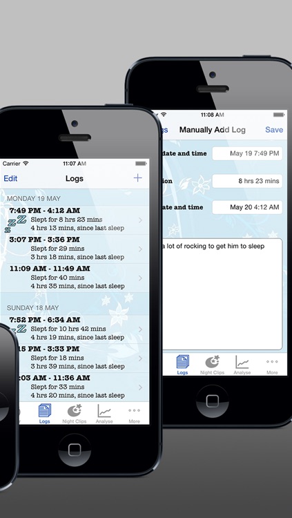 Baby Sleep Timer - Record & analyse your baby's sleep schedule & routine