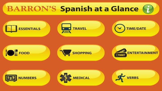 Spanish At A Glance Phrasebook(圖1)-速報App