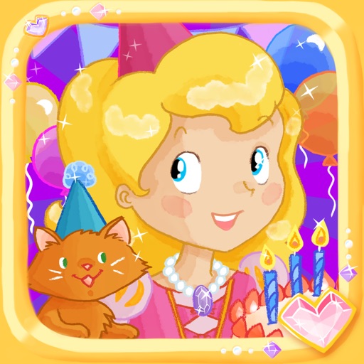 Princess Birthday Party Puzzles for Kids: Attend a Royal Party with Princesses, Ponies, Kittens, and More! - Education Edition Icon