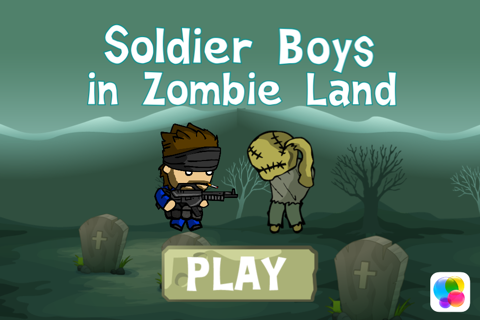 Soldier Boys in Zombie-Land – Deadly Zombies Horror Shooting Game on the Graveyard screenshot 2