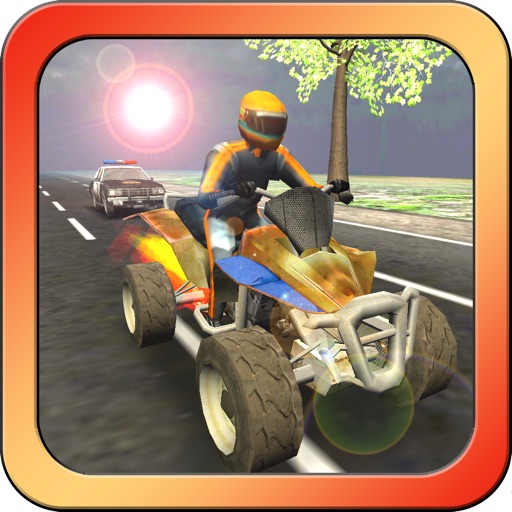 Quad Bike Bandit Racing (NOS Edition) - Police Rival Show Down iOS App