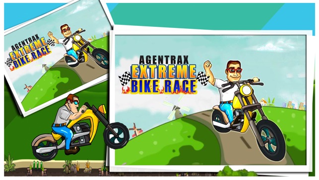 Agent Rax Extreme Bike Race - Hill Trail Dash Free Game(圖1)-速報App