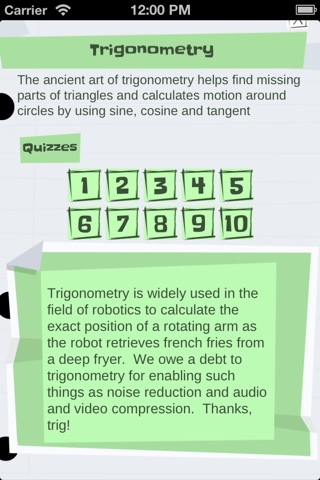 Trig Math Pro screenshot 2