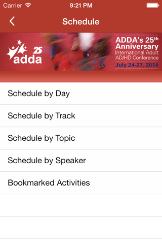 ADDA Conference screenshot 4