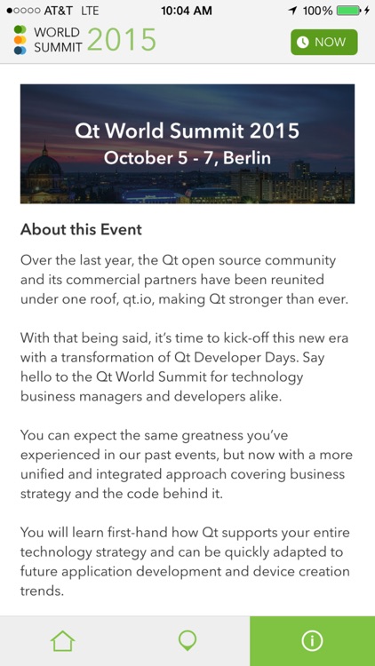 World Summit 2015 - Global Event for the Qt language