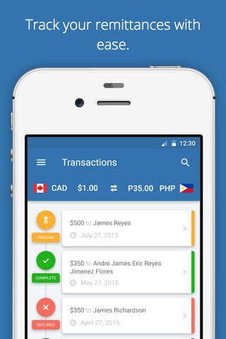 ZipZap Money Transfer screenshot 3