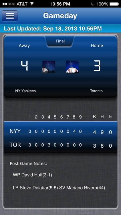 Toronto Baseball Live