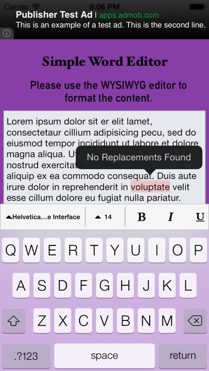 Simple Word Editor screenshot-4