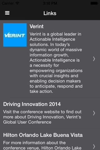 Verint Driving Innovation 2014 screenshot 4