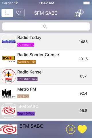 South Africa Radios - Live Radio - Fm | Am Radio Stations Free screenshot 2