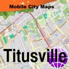 Titusville, Merritt Island, Cape Canaveral Street Map.