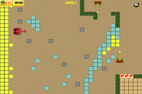 Tank Tanks Battle Mayhem - A Retro Army Combat Attack Game screenshot 2