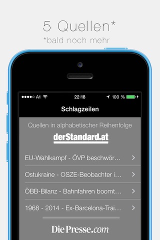MultiNews Österreich - Alle Nachrichten, eine App screenshot 2