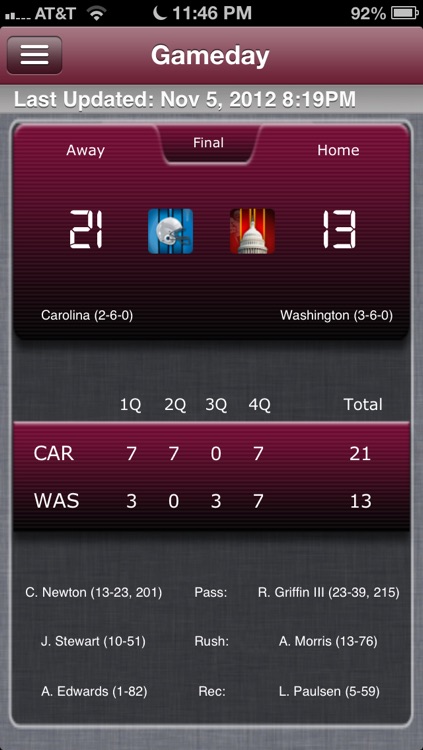 Washington Football Live