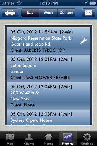 TrackMyDay GPS location and vehicle driver mileage log screenshot 4