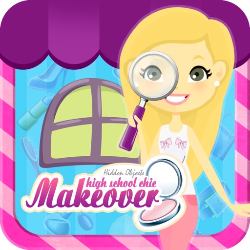 Hidden Objects : High School Chic Makeover iOS App