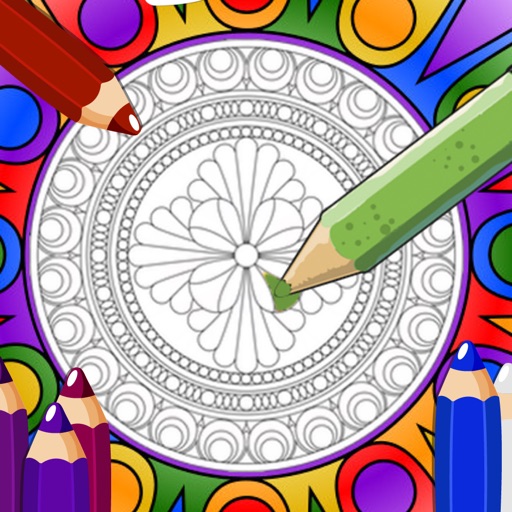 Mandala Coloring Pages icon