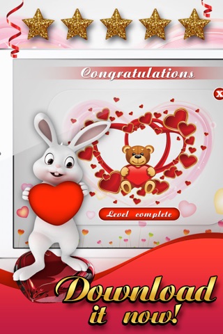 Valentine Day Hearts Rescue HD - Free Version screenshot 3