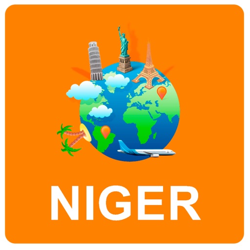Niger Off Vector Map - Vector World icon