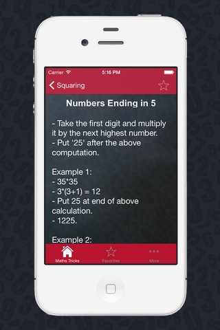 Maths Tricks screenshot 3