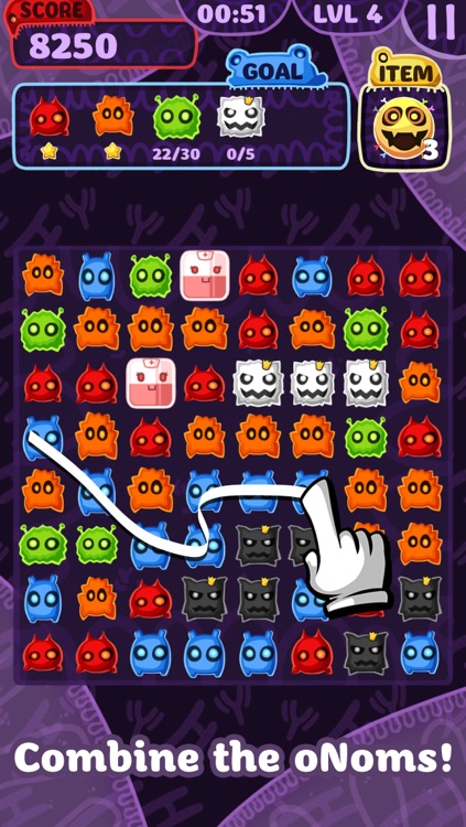 oNomons Pro - Matching Puzzle Game