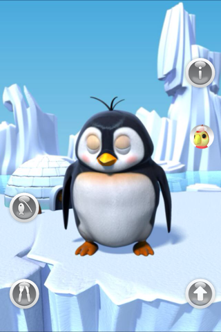 Talking Gwen the Penguin Lite screenshot 2