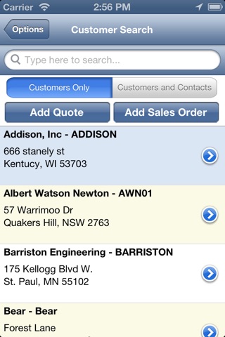 Screenshot of Sales Assistant 9.05.03