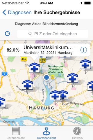 TK-Klinikführer screenshot 4