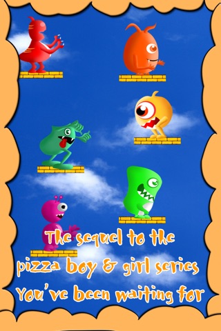 Hungry Nom-Nom Monsters : After pizza the All You can Eat dessert Quest - Free Edition screenshot 2