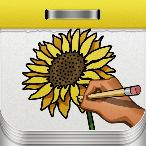Draw Flowers iOS App