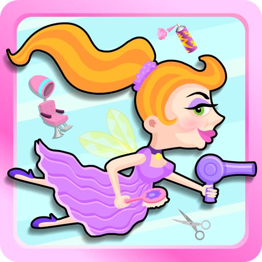 Beauty Salon Wars - Hairy Fairies vs. Make-up Wizards (By Best Top Free Games for Girls) Icon