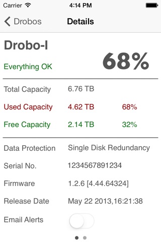 Dromo - Drobo© Monitor screenshot 2