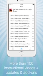 Video Guide for iPhone and iOS 8 Captura de tela 2