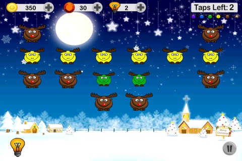 Popping Reindeers - "Christmas Chain Reaction Puzzle" screenshot 4