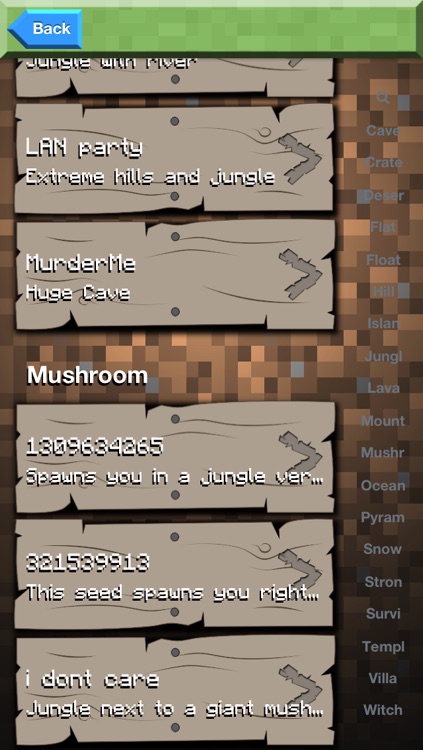 Seeds Pro for Minecraft Game Textures Skins