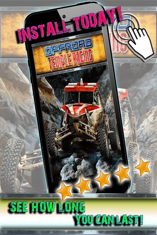 Offroad Temple Racing - 3D Mini Motor Race To Capture The Lost Gem HD FREE screenshot 3