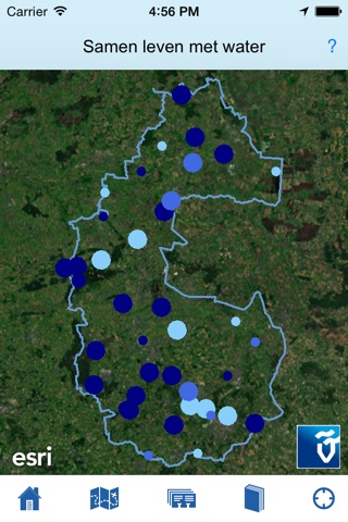 Projectenkaart waterschap Vechtstromen screenshot 2