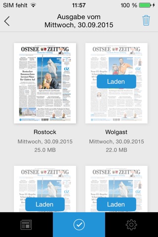 OZ E-Paper: News aus Rostock screenshot 2