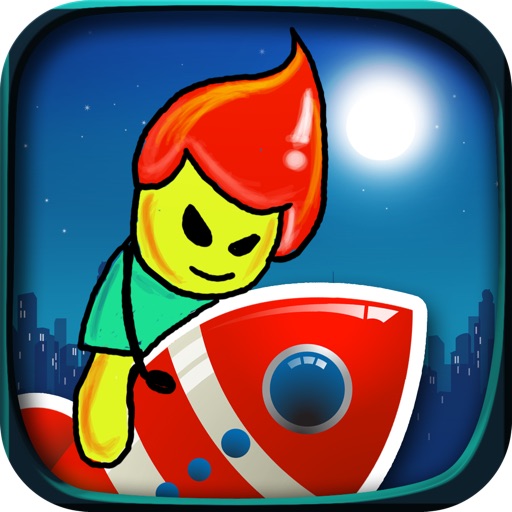 Tiny Guy Jumper FREE - Simple But Super Cool Doodle Adventure Endless Run Game icon