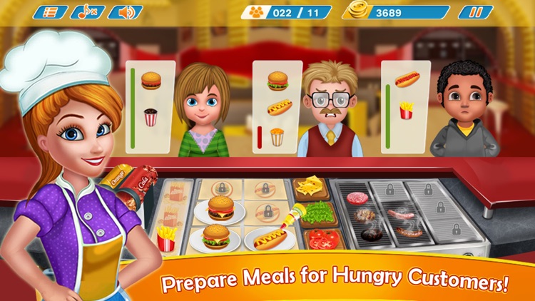 Kitchen Fever Burger Shop screenshot-3