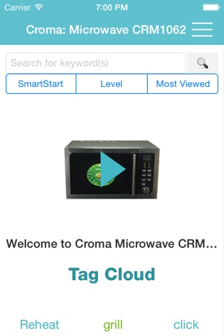 Showhow2 for Croma CRM1062 Microwave screenshot 2