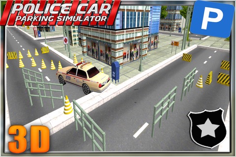 Police Car Parking Simulator 3D - Test your Parking and Driving Skills in a Real City screenshot 4