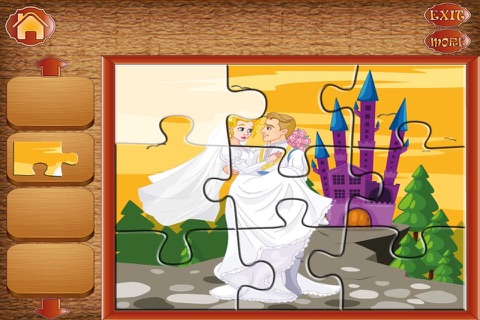 Prince and Princess Puzzle Game screenshot 2