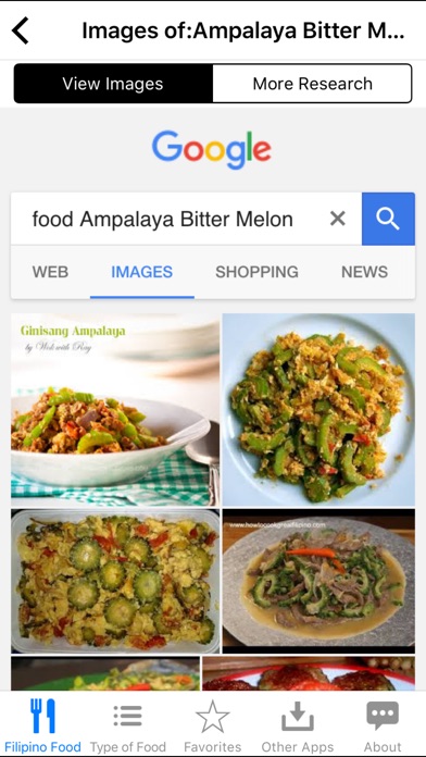 Filipino Food screenshot1