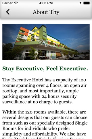 Thy Executive Hotel screenshot 2