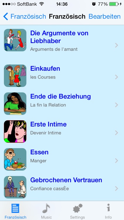 Französisch - Talking German to French Phrasebook