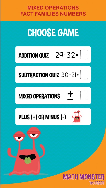 1st Grade Math fun - addition and subtraction games for kids screenshot-3
