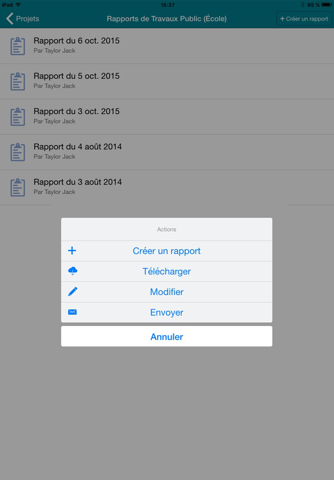 Journal de chantier screenshot 3