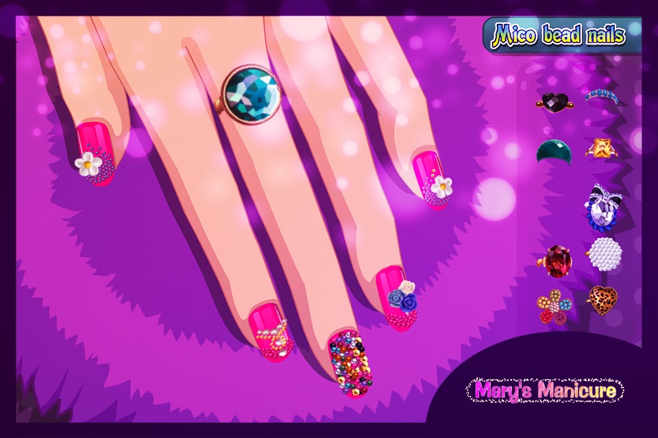 Mary’s Manicure - fun little nail game for kids screenshot 4