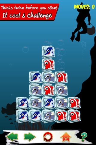 Break the ice fish Gamebox - Freeze box puzzle crate on ice world screenshot 4
